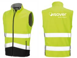ISOVER Warnweste Softshell