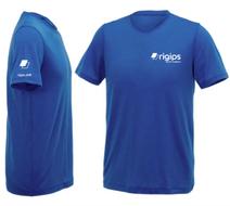 RIGIPS T-Shirt blau