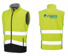 RIGIPS Warnweste Softshell